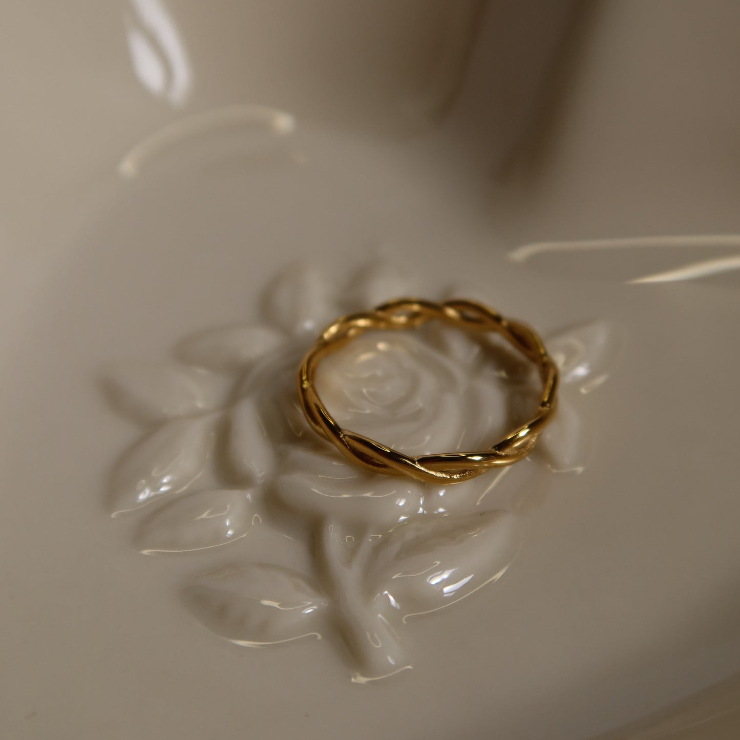Rose Ring from ShopEternidad.com Affordable 18K Gold Plated Jewelry