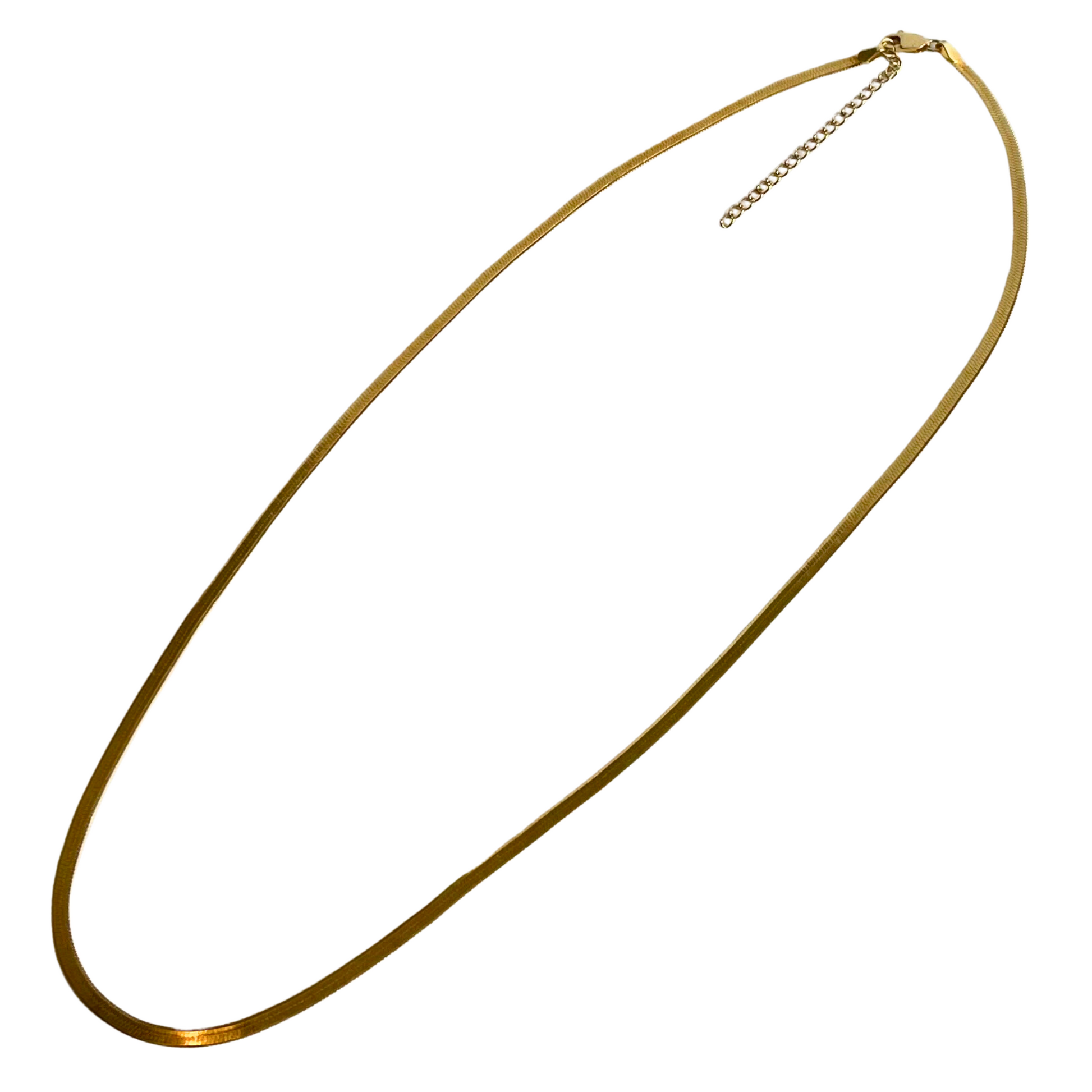 Herringbone Chain from ShopEternidad.com Affordable 18K Gold Plated Jewelry