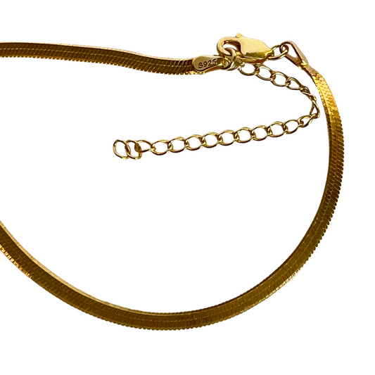 Herringbone Chain from ShopEternidad.com Affordable 18K Gold Plated Jewelry